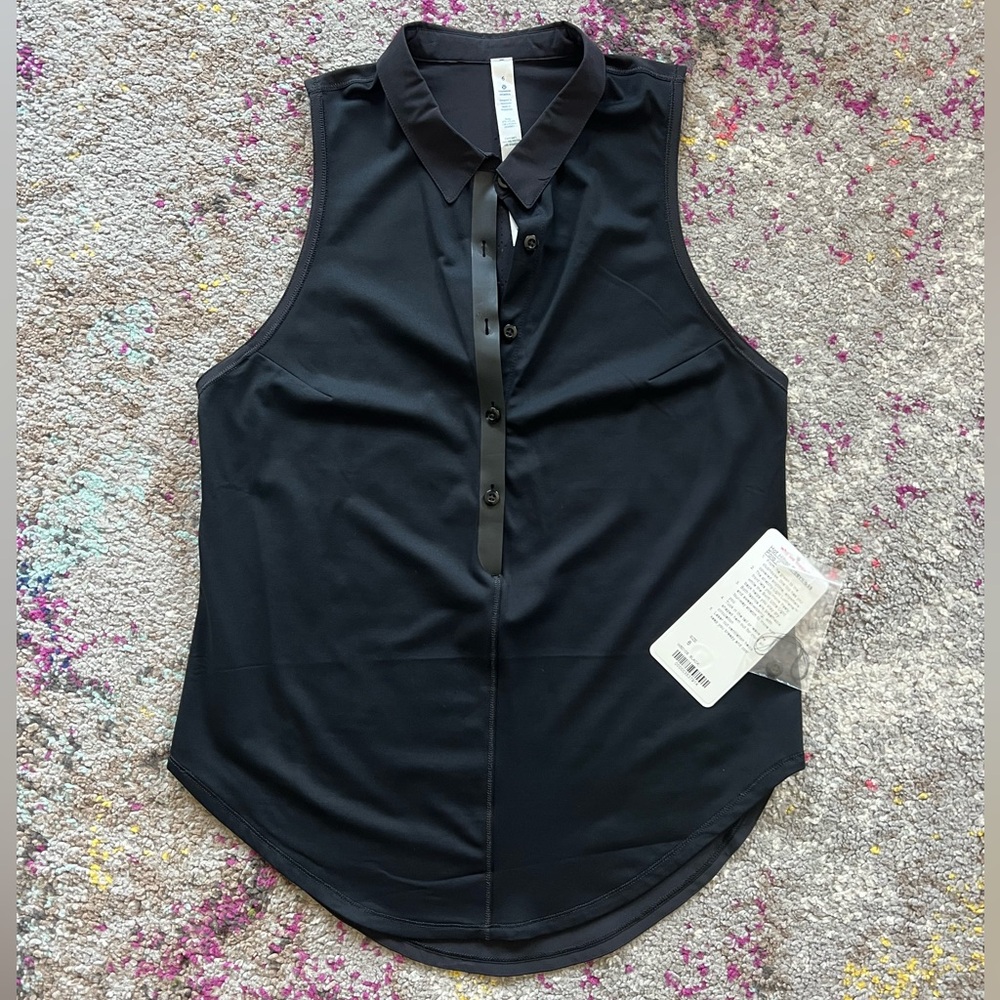 Vintage Lululemon Hot hitter Sleeveless Polo